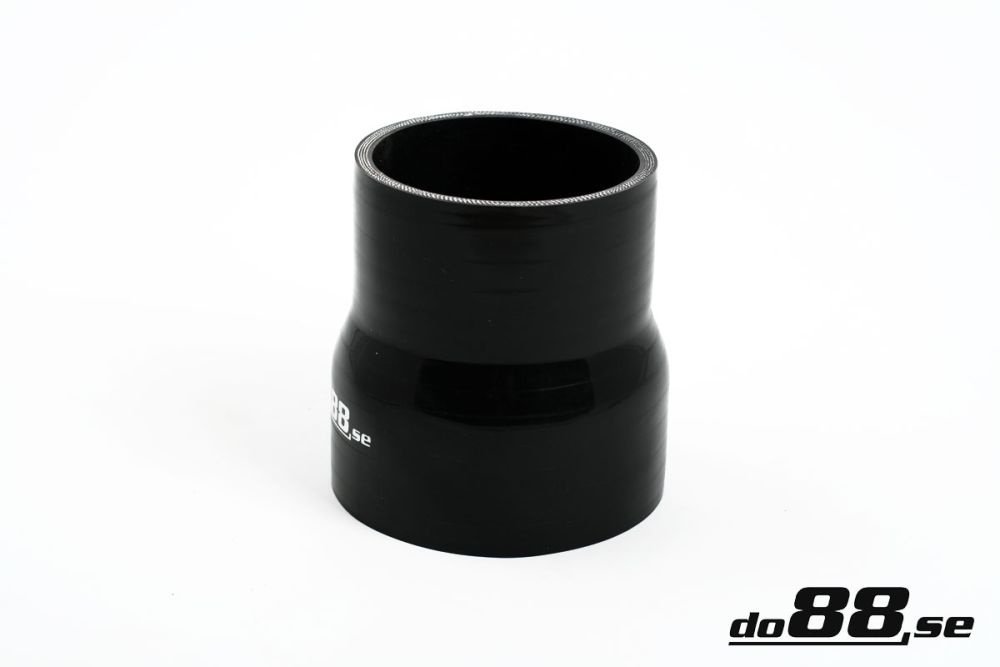 Silikonschlauch Reduzierstück Schwarz 3 - 3,5\'\' (76-89mm) in der Gruppe Silikonschlauch / Schlauch / Silikonschlauch Schwarz / Gerades Reduzierstück bei do88 AB (SR76-89)