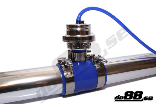 Silikonschlauch Blau T 3'' + 1,5'' (76+38mm)