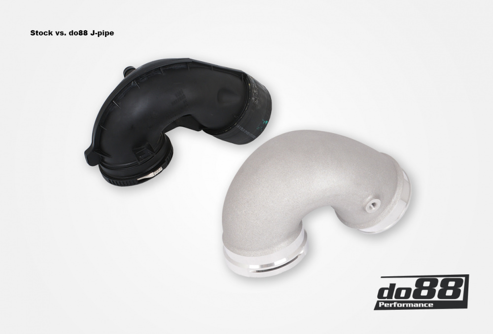 BMW F8X M2C M3 M4 Druckrohr J-pipe, Ladeluftkühler-Drosselklappe