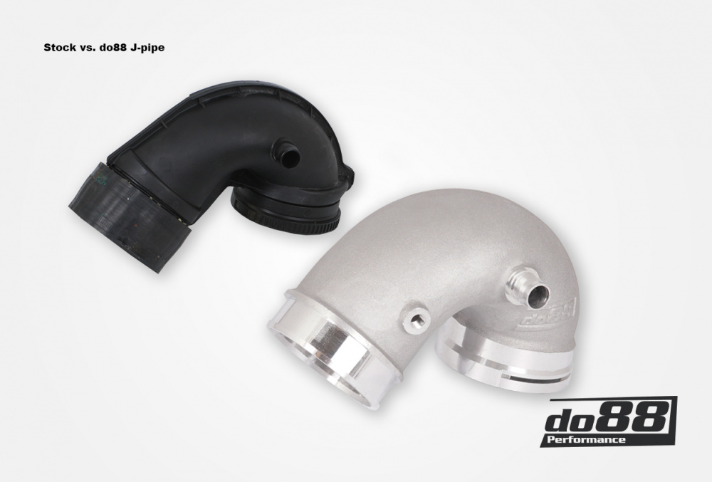 BMW F8X M2C M3 M4 Druckrohr J-pipe, Ladeluftkühler-Drosselklappe