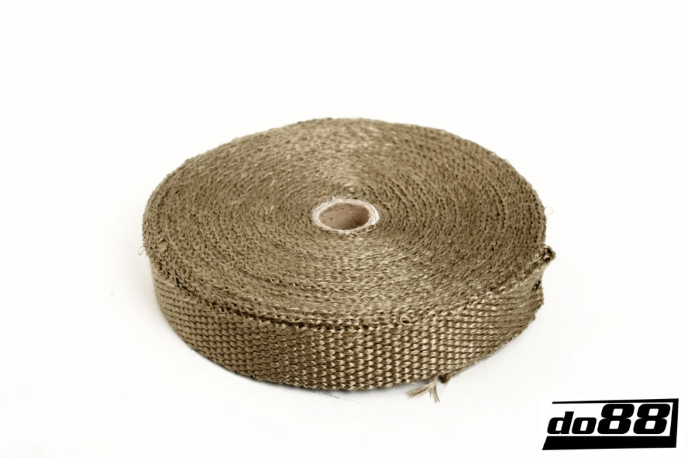 Auspuffband 800 °C, 25mm, 15m Rolle in der Gruppe Motor / Tuning / Hitzeschutz / Auspuffband bei do88 AB (VS-B-25-15)