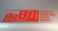 do88 Aufkleber Rot 300x75mm do88 Aufkleber Rot 300x75mm