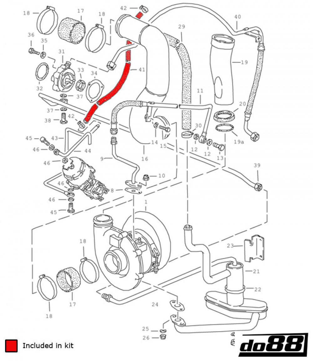 Porsche 930 Turbo Unterdruckschläuche Porsche 930 Turbo Unterdruckschläuche