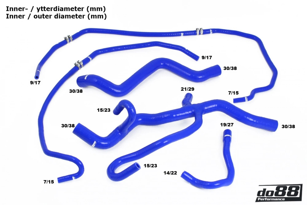 Volvo C30/C70/S40/V50 Turbo Automatikgetriebe 04-13 Kühlerschläuche