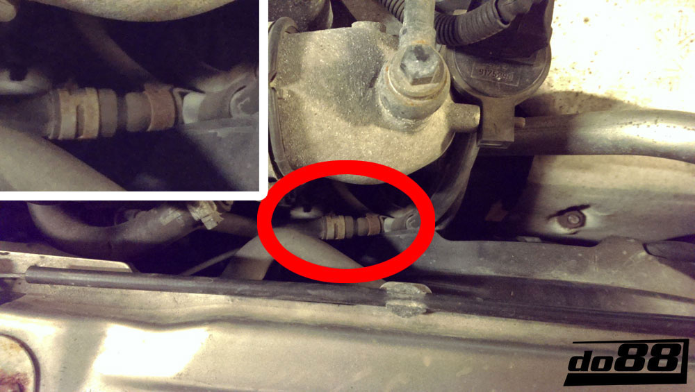 SAAB 9-5 98–10 Ablaufschlauch